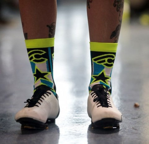 cinelli-ana-benaroya-stars-calze-ciclismo image 2