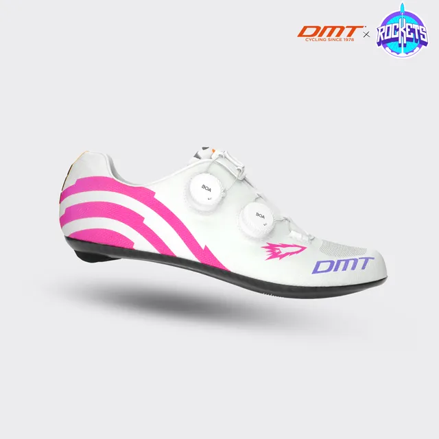 dmt-kr0-evo-superlight-scarpe-ciclismo-strada-white-pink-rockets image 1