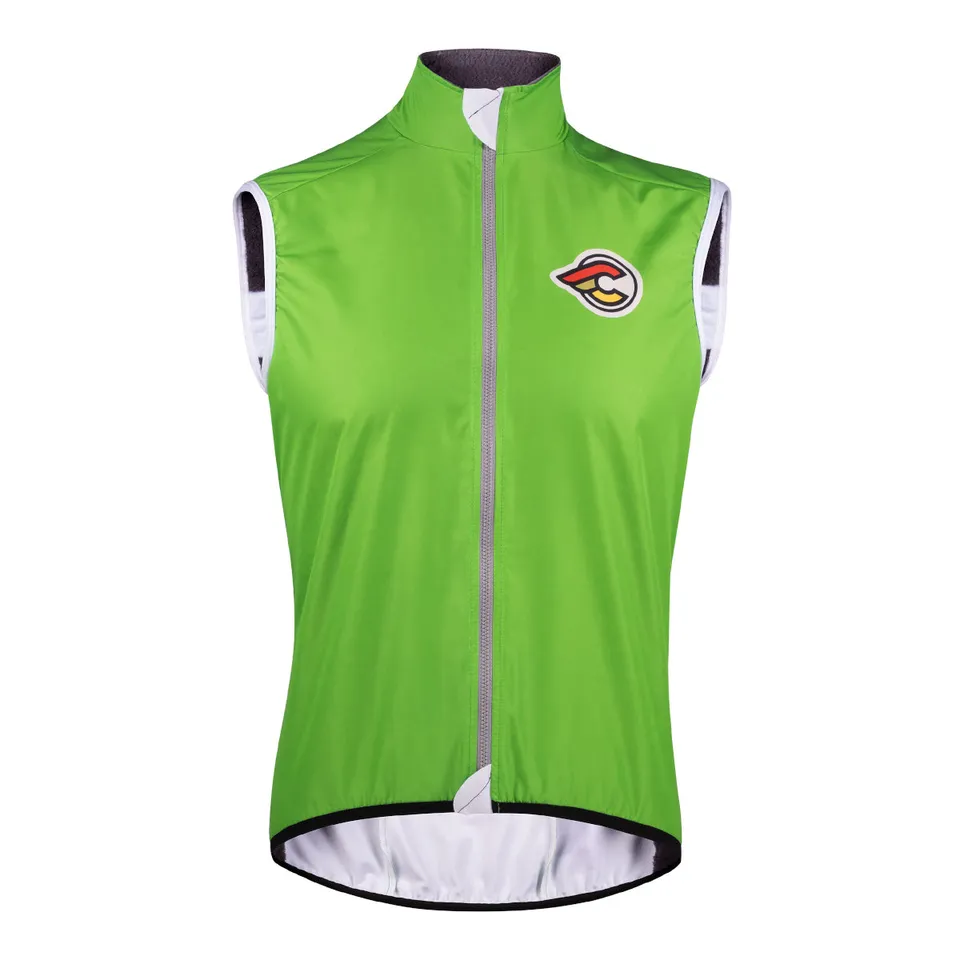 cinelli-tempo-nemo-gilet-invernale-antivento-slime-green image 1